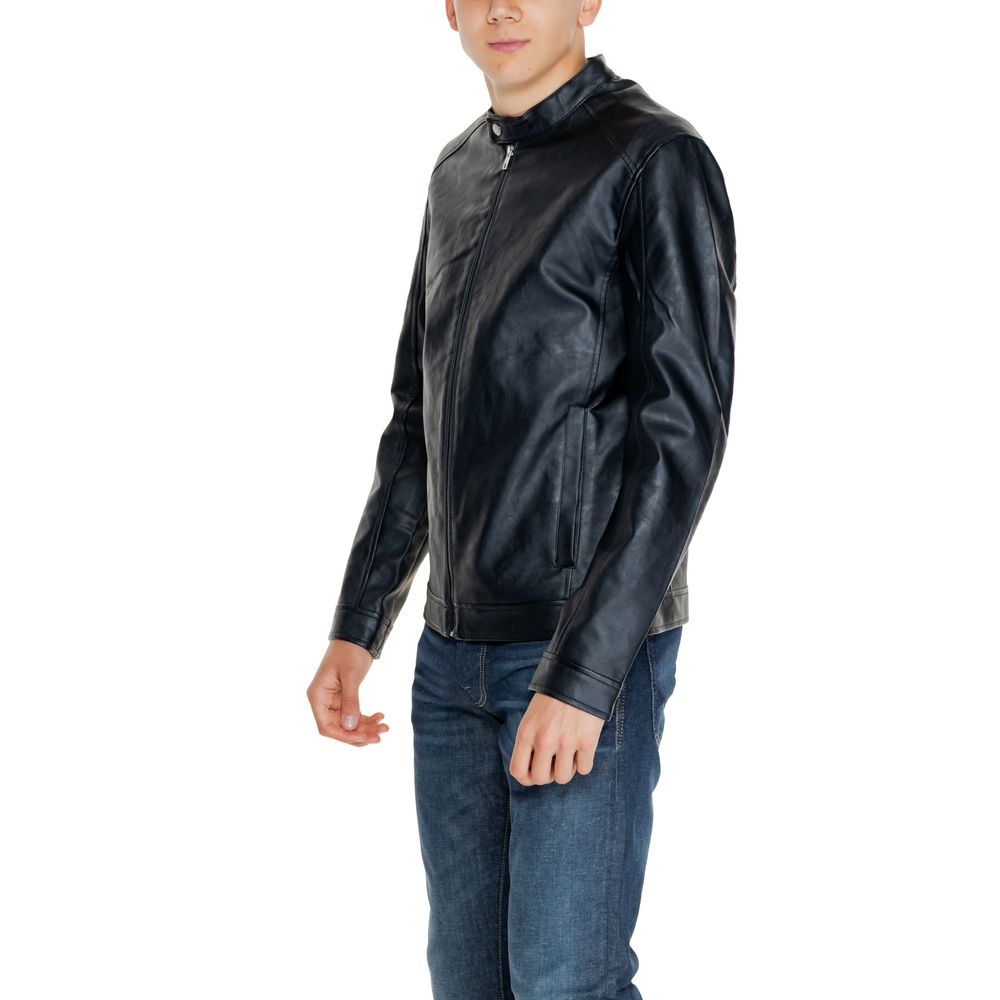 Black Polyester Jacket