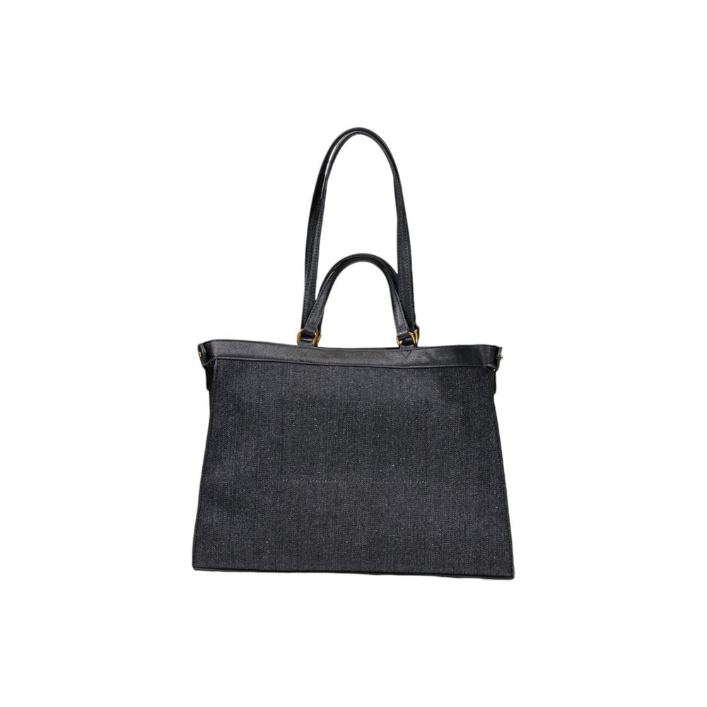 Black Cotton Handbag