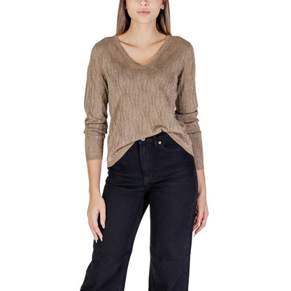 Brown Viscose Tops & T-Shirt