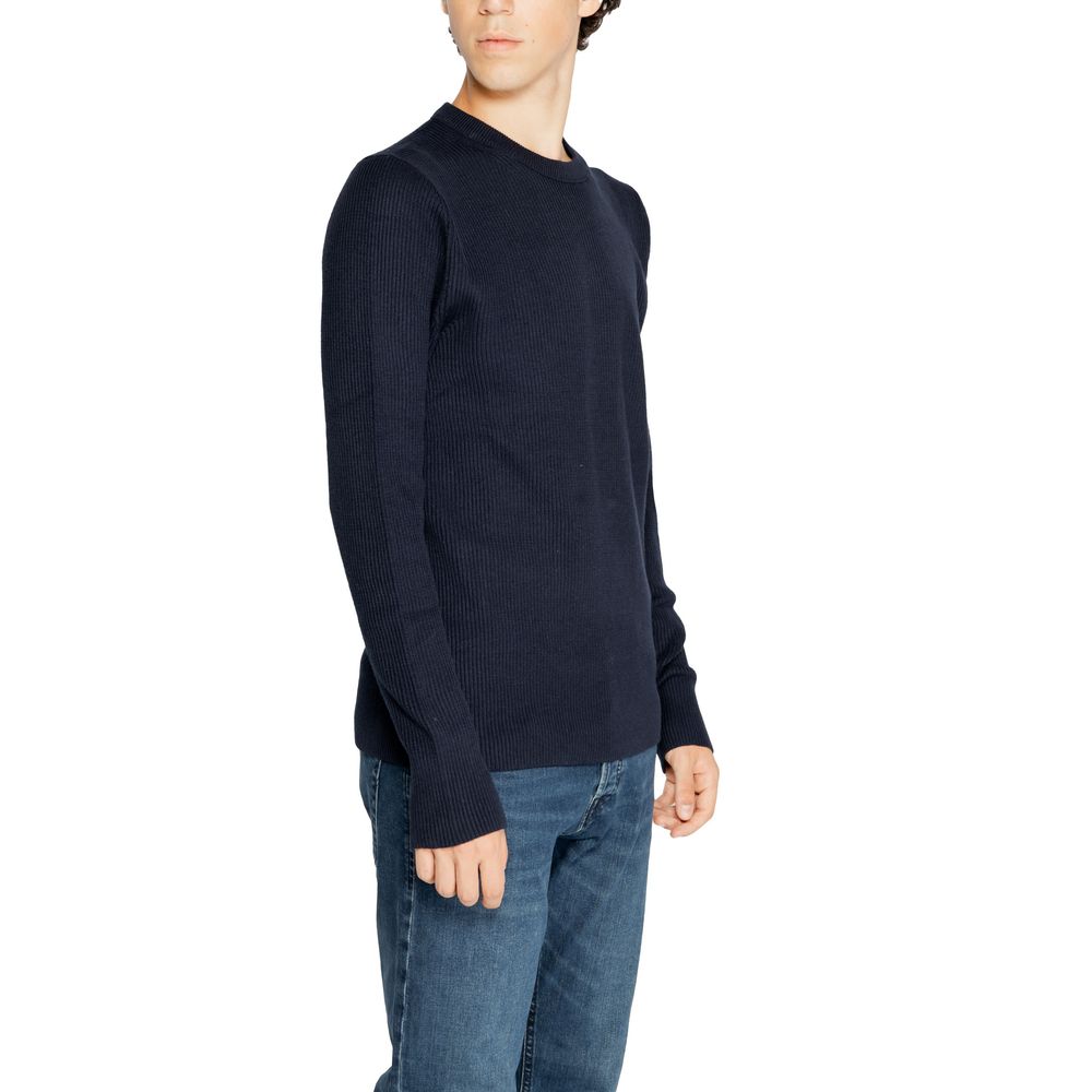 Blue Recycled Polyester Sweater