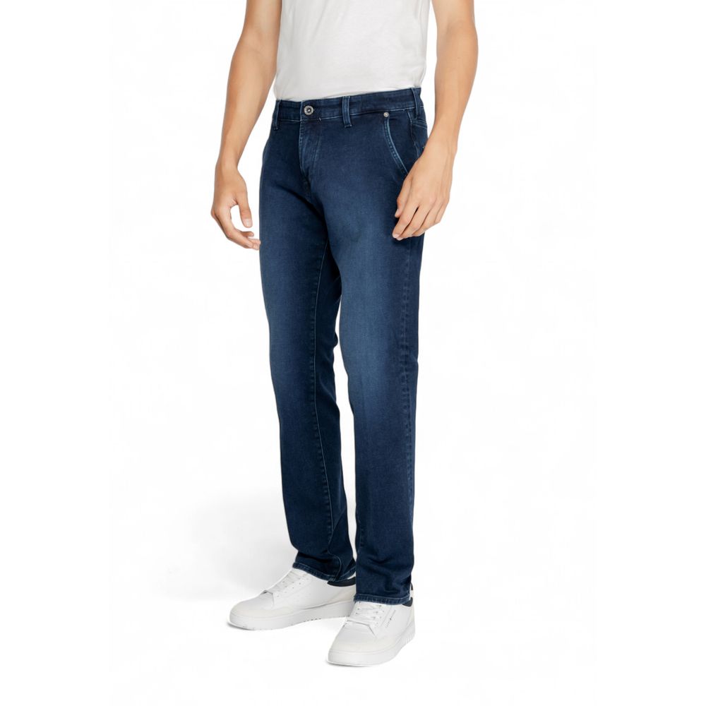 Blue Cotton Jeans & Pant