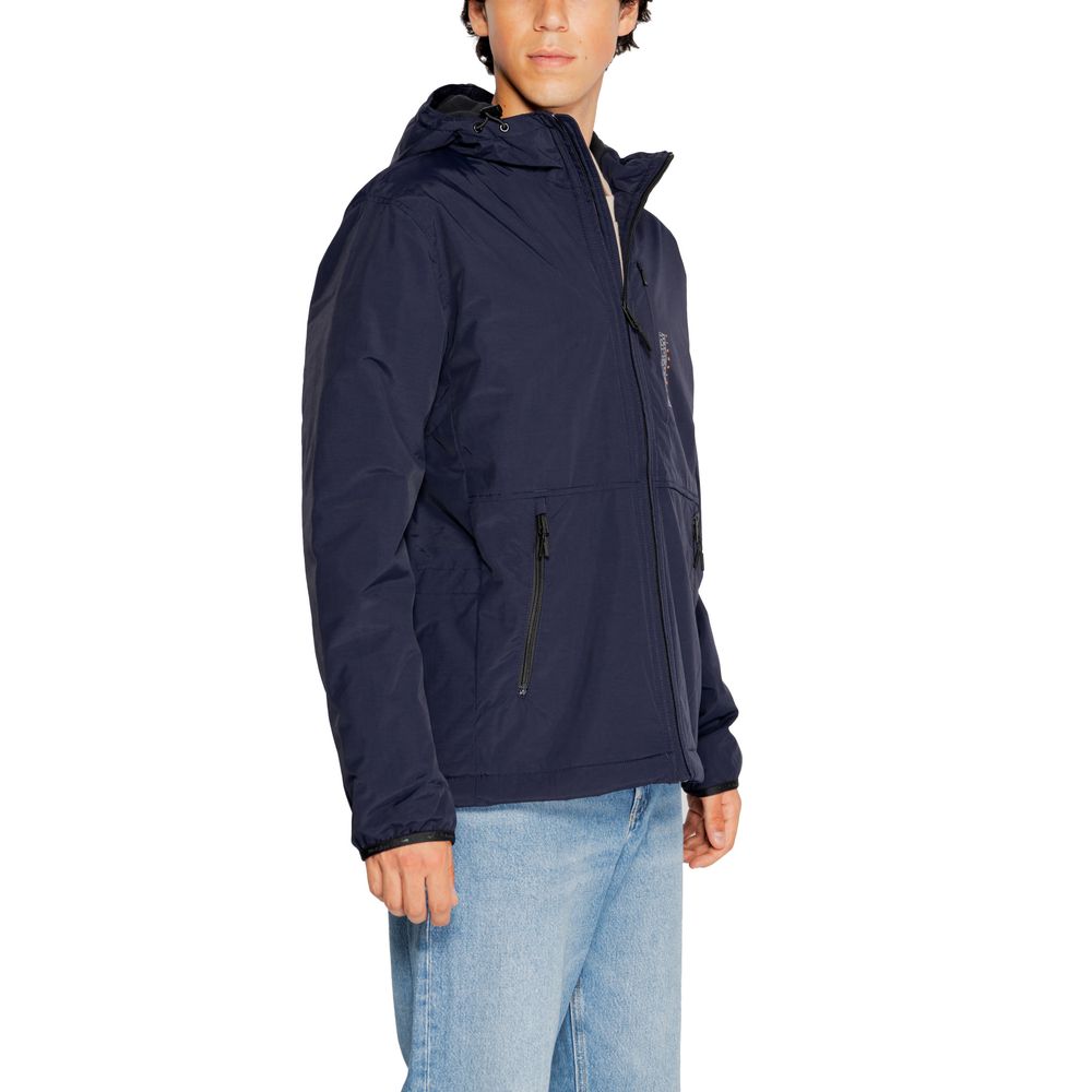 Blue Polyamide Jacket