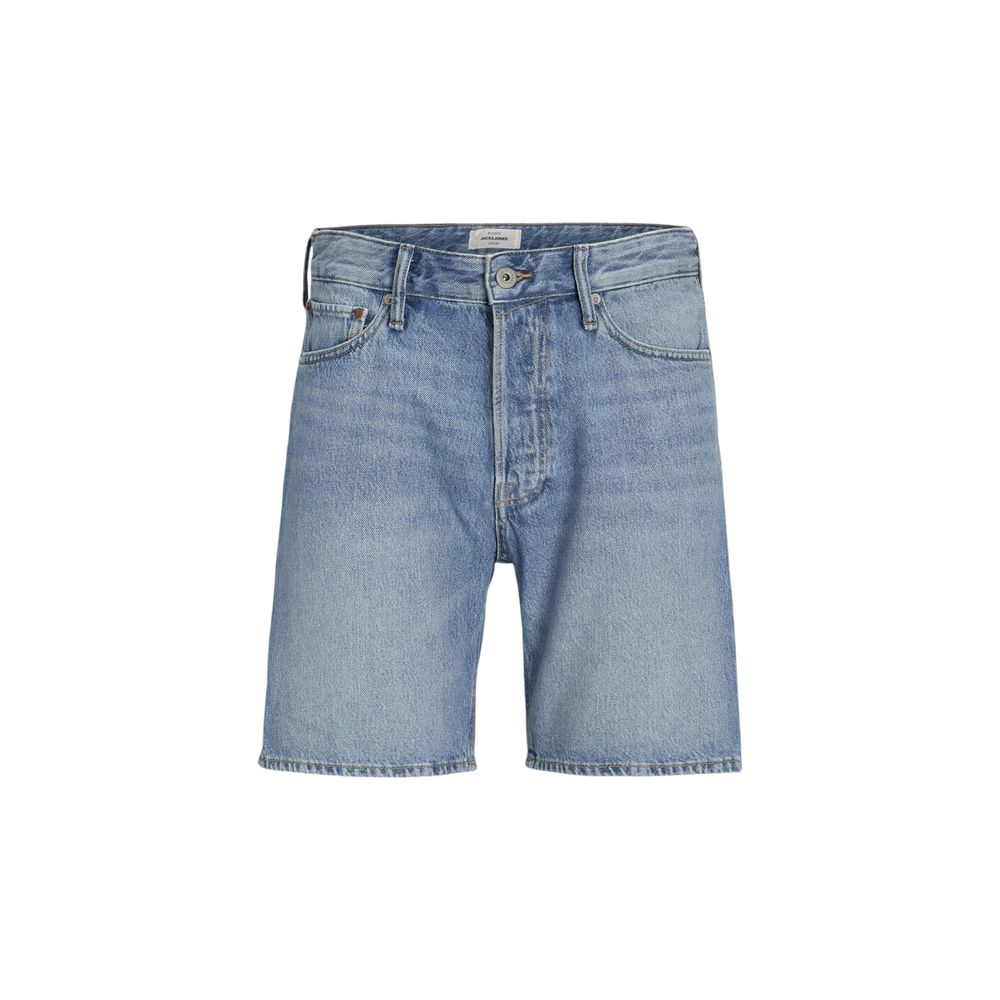 Blue Cotton Short