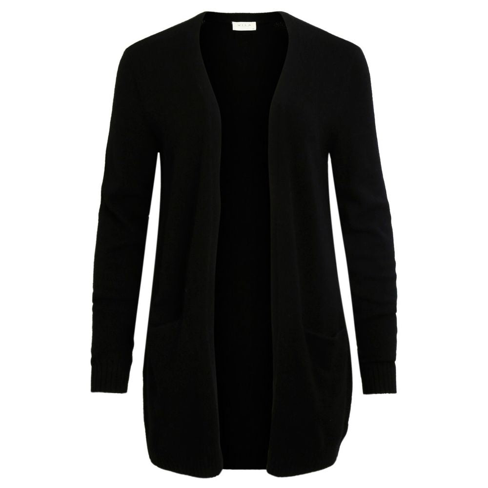 Black Viscose Cardigan