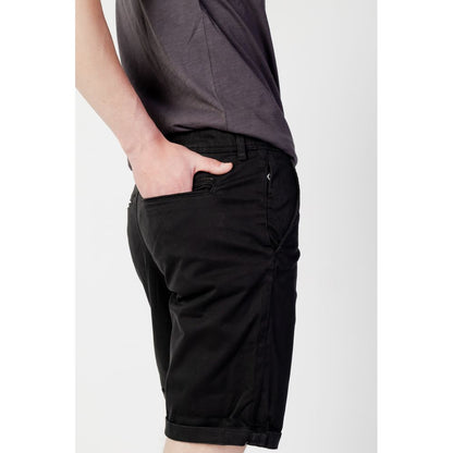 Black Cotton Short