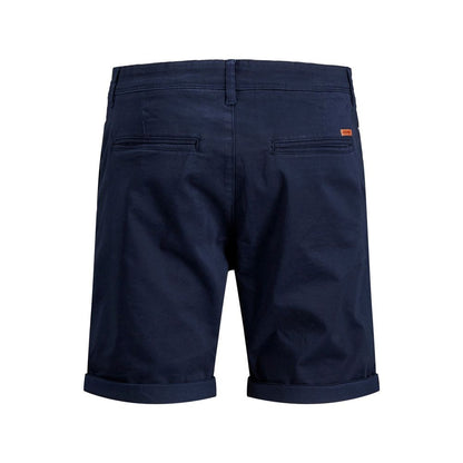 Blue Cotton Short