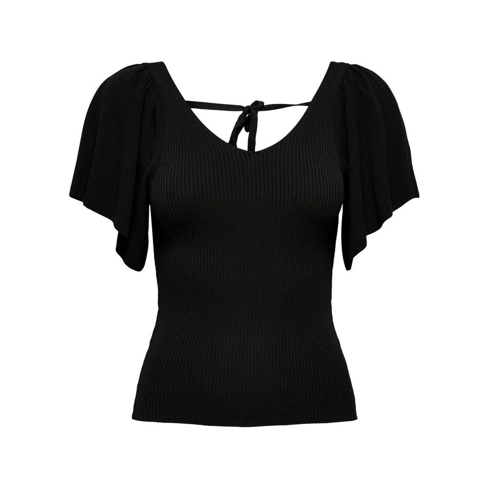 Black Polyamide Tops & T-Shirt