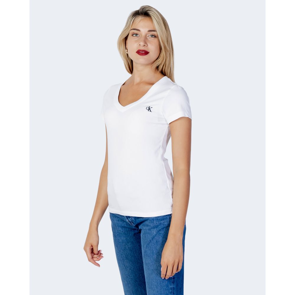 White Cotton Tops & T-Shirt