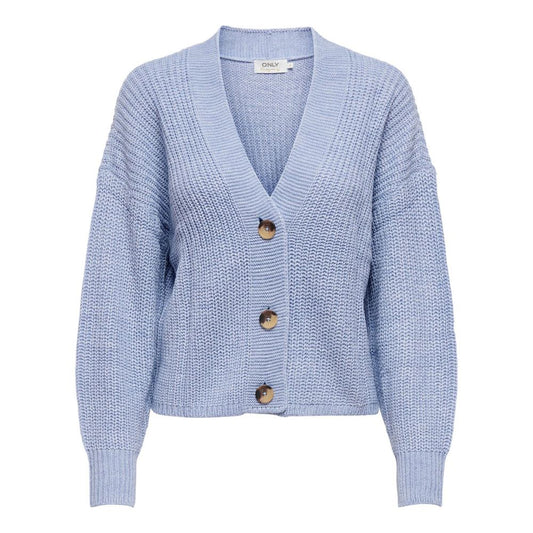 Blue Acrylic Cardigan