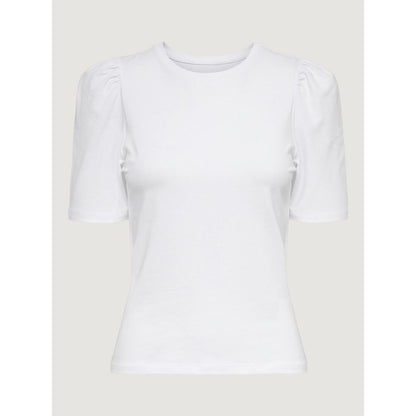 White Cotton Tops & T-Shirt