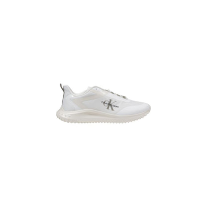 White Recycled Polyester Sneaker