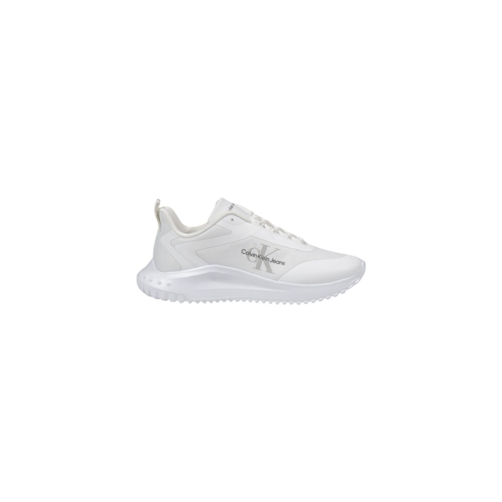 White Recycled Polyester Sneaker