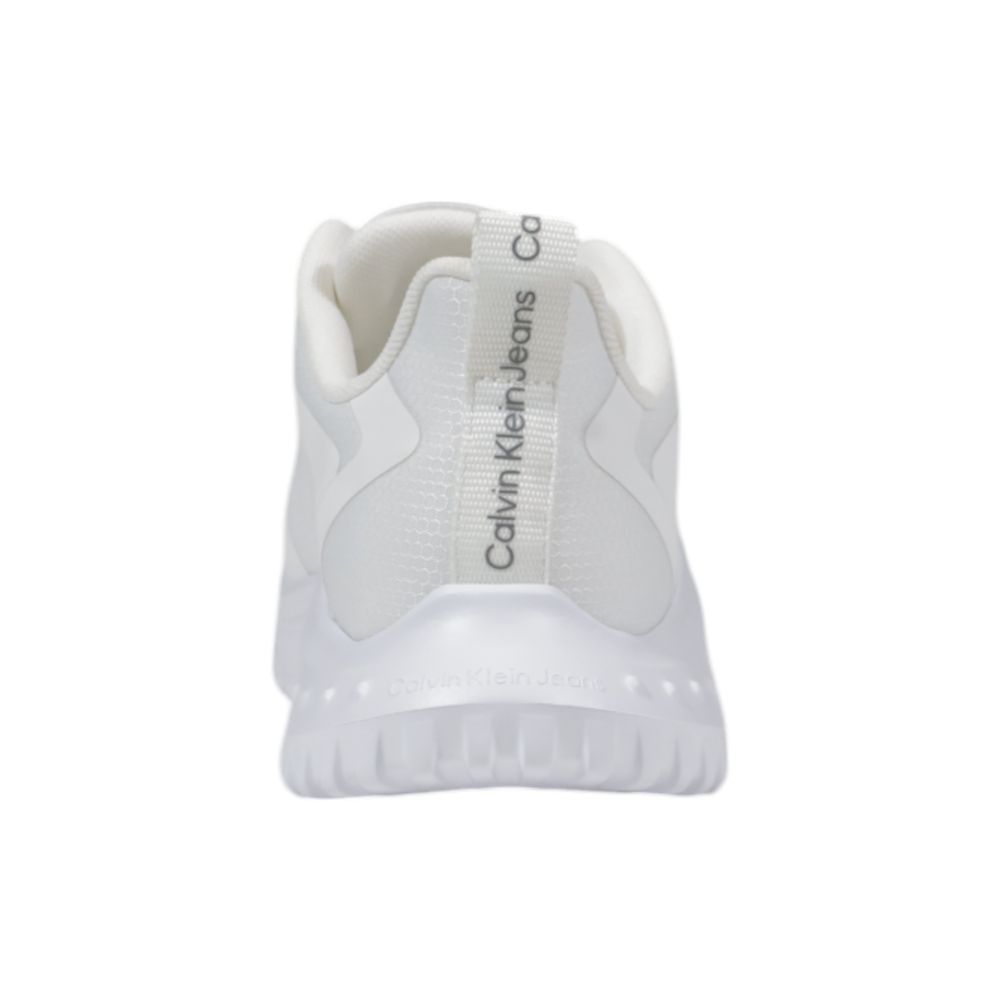 White Recycled Polyester Sneaker