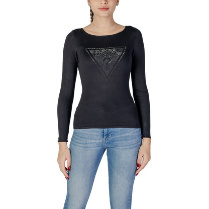 Black Viscose Tops & T-Shirt