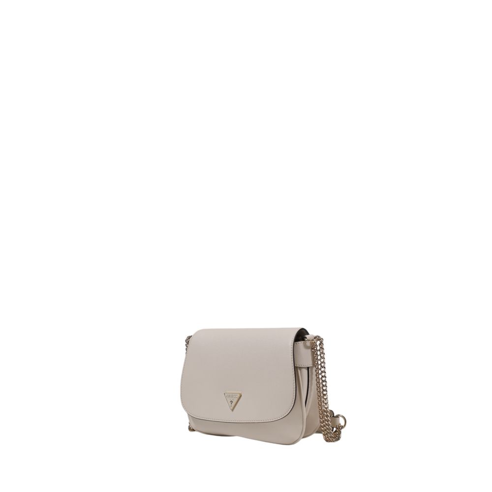 Cream Polyethylene Handbag