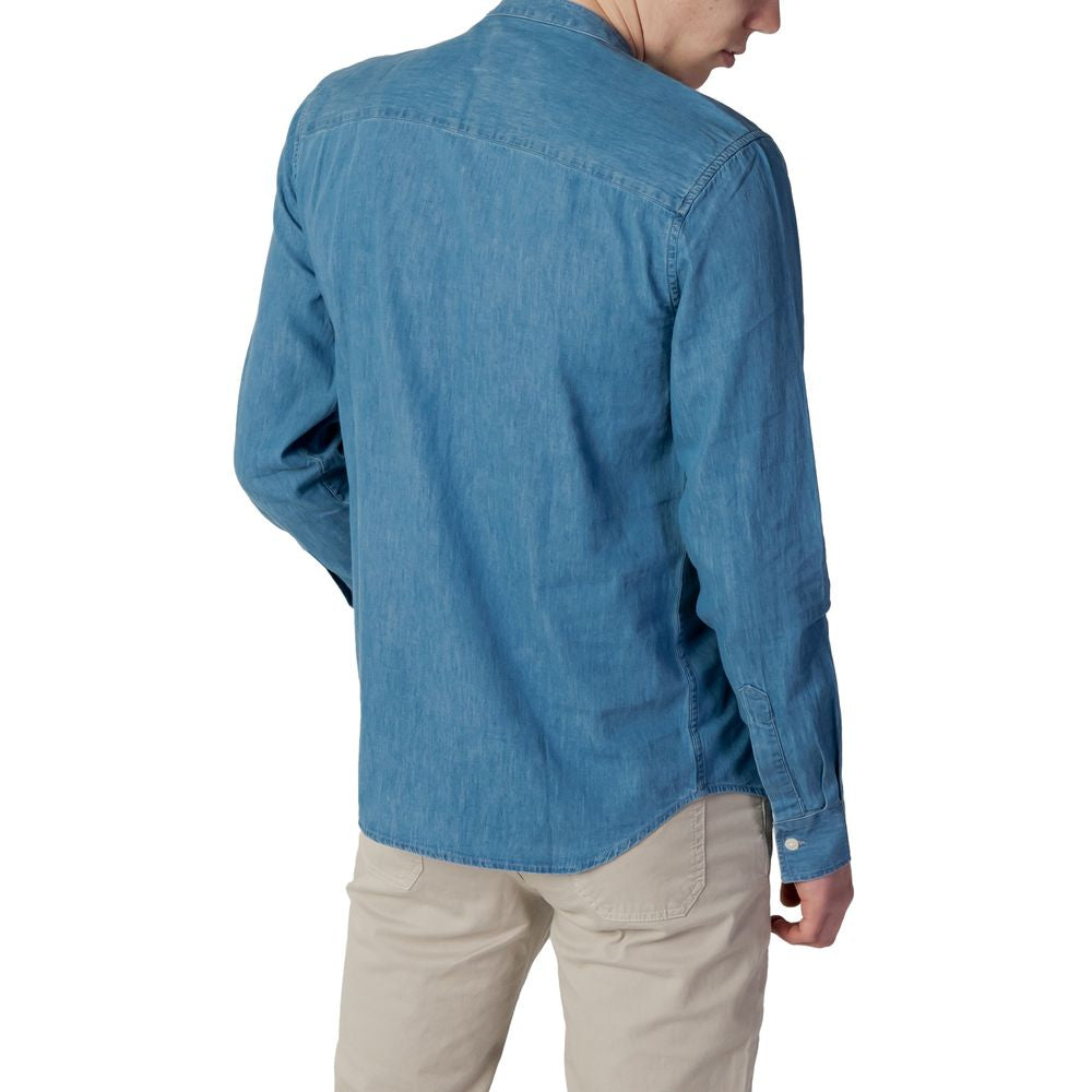 Blue Cotton Shirt