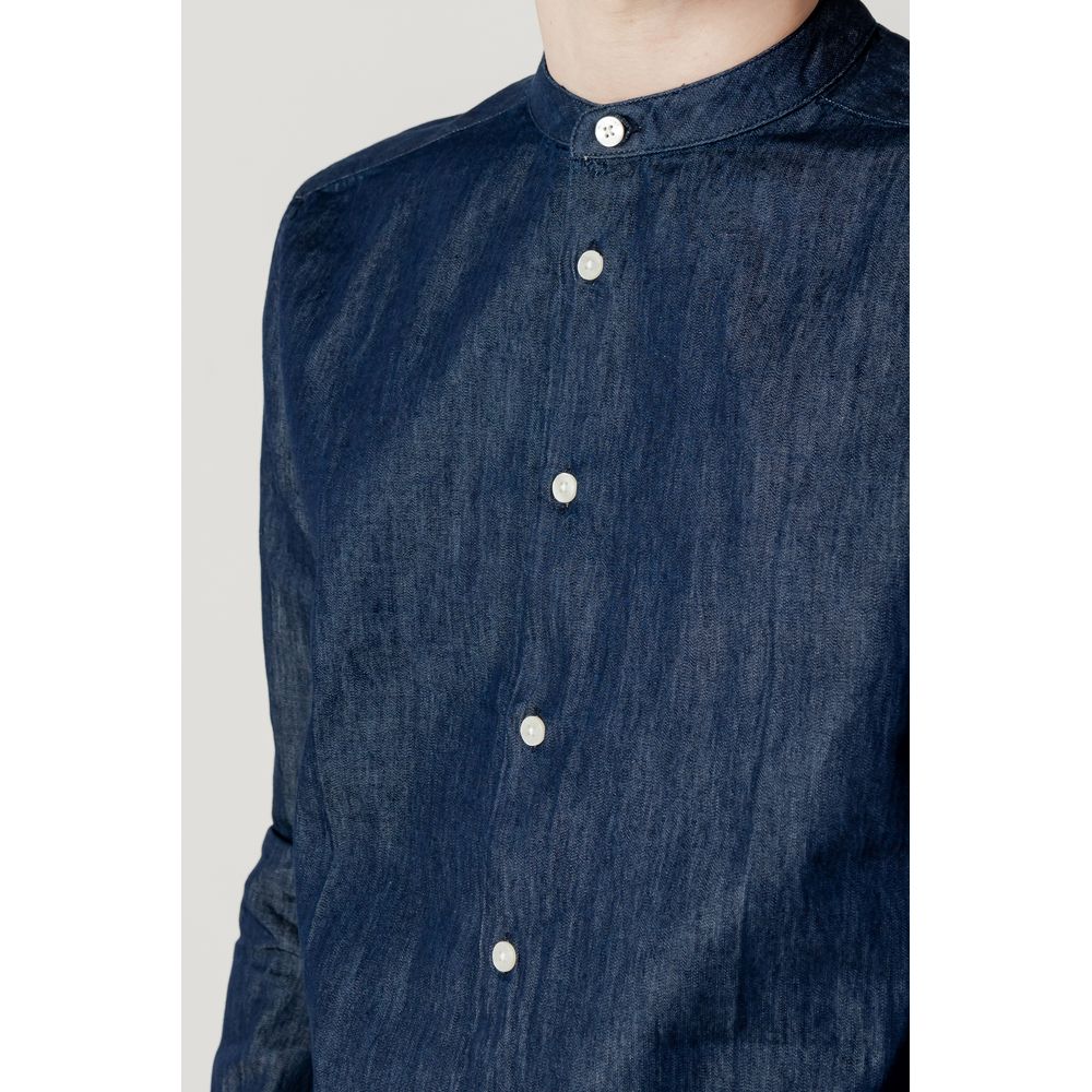 Blue Cotton Shirt