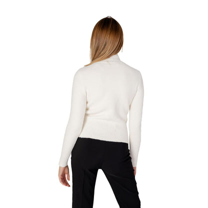 White Polyamide Sweater