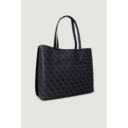 Gray Polyethylene Handbag