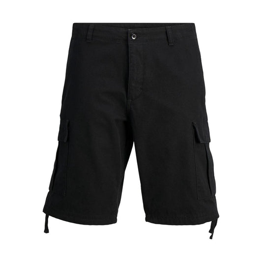 Black Cotton Short