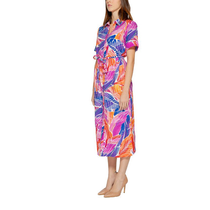 Multicolor Viscose Dress