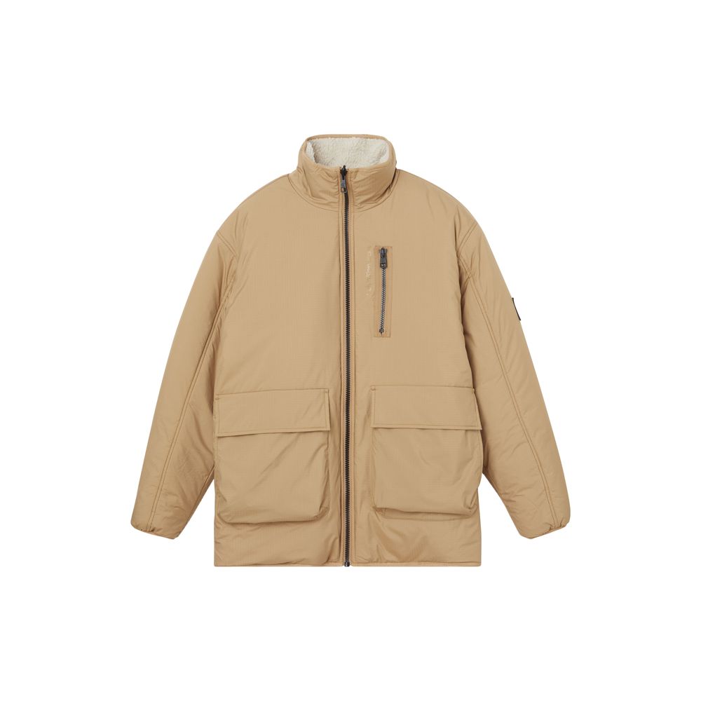 Beige Recycled Polyester Jacket