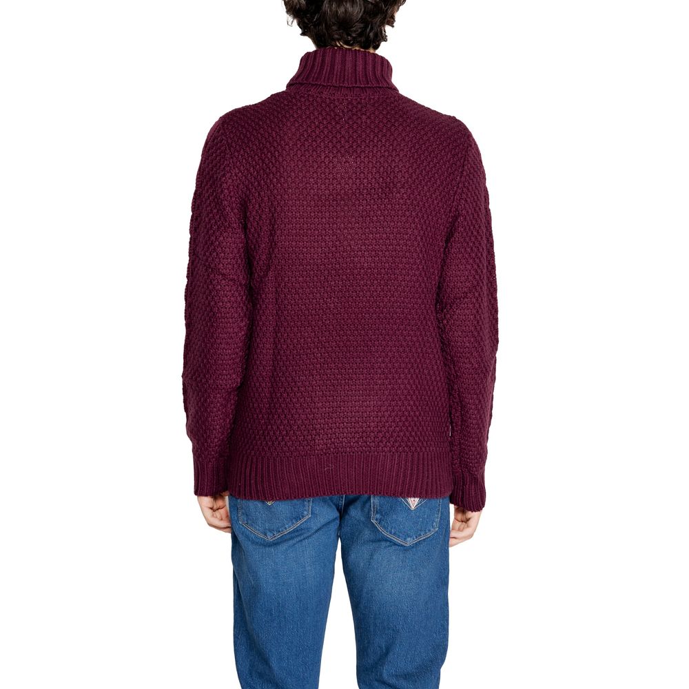 Bordeaux Polyester Sweater