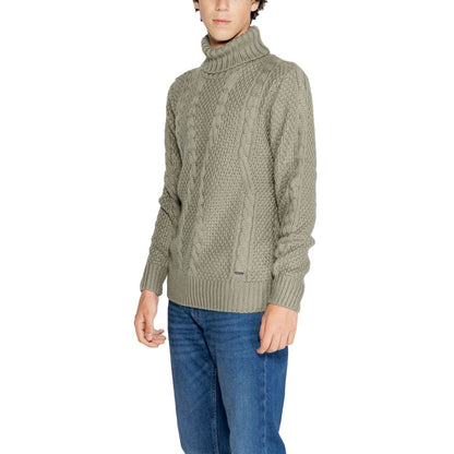 Green Polyester Sweater