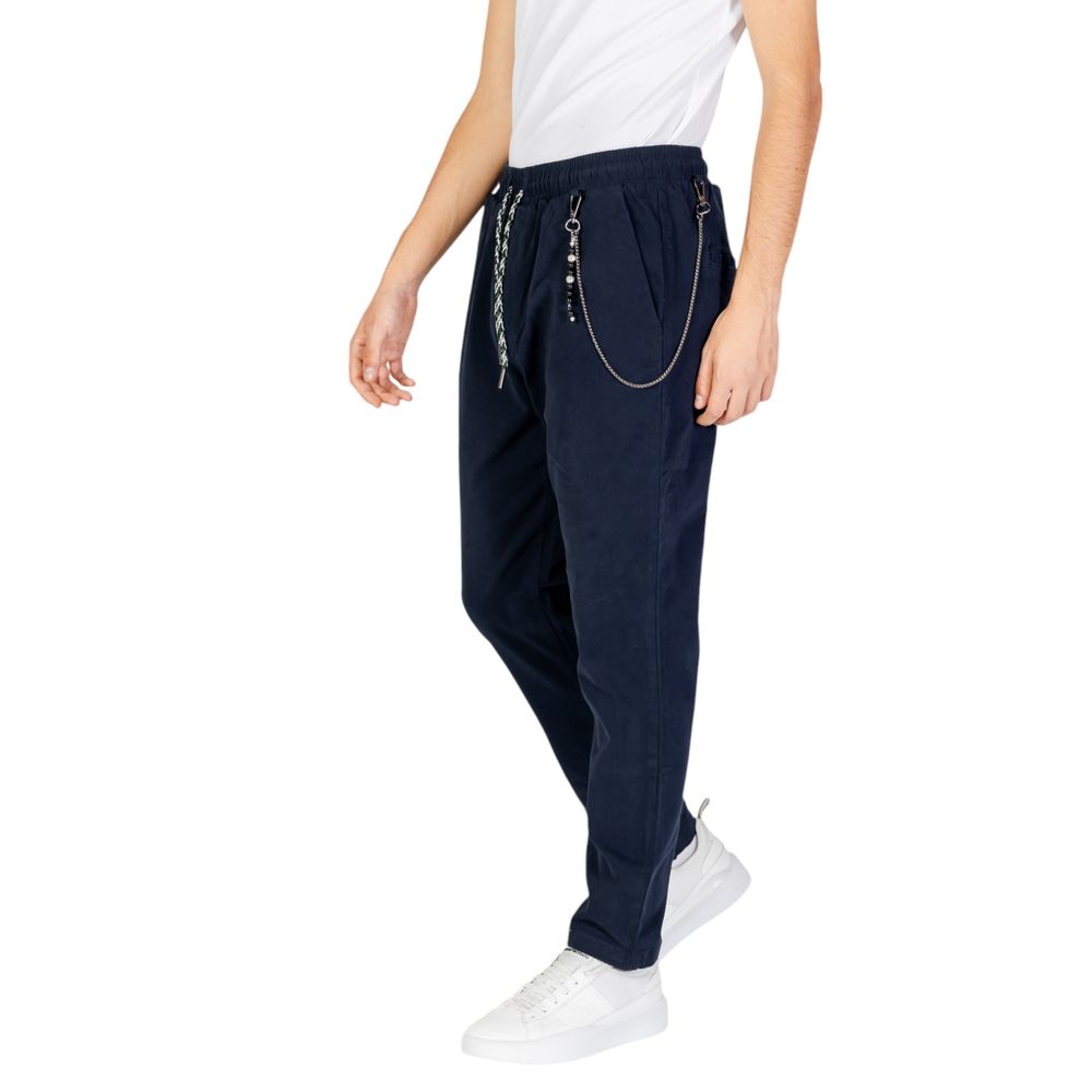 Blue Cotton Jeans & Pant