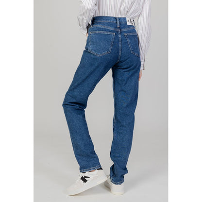 Blue Cotton Jeans & Pant