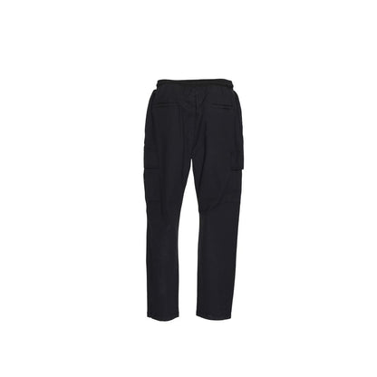 Black Cotton Jeans & Pant