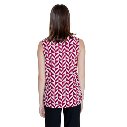 Red Viscose Tops & T-Shirt