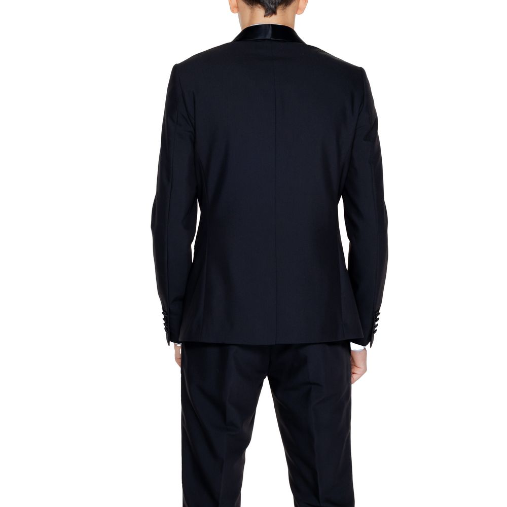 Black Polyester Suit