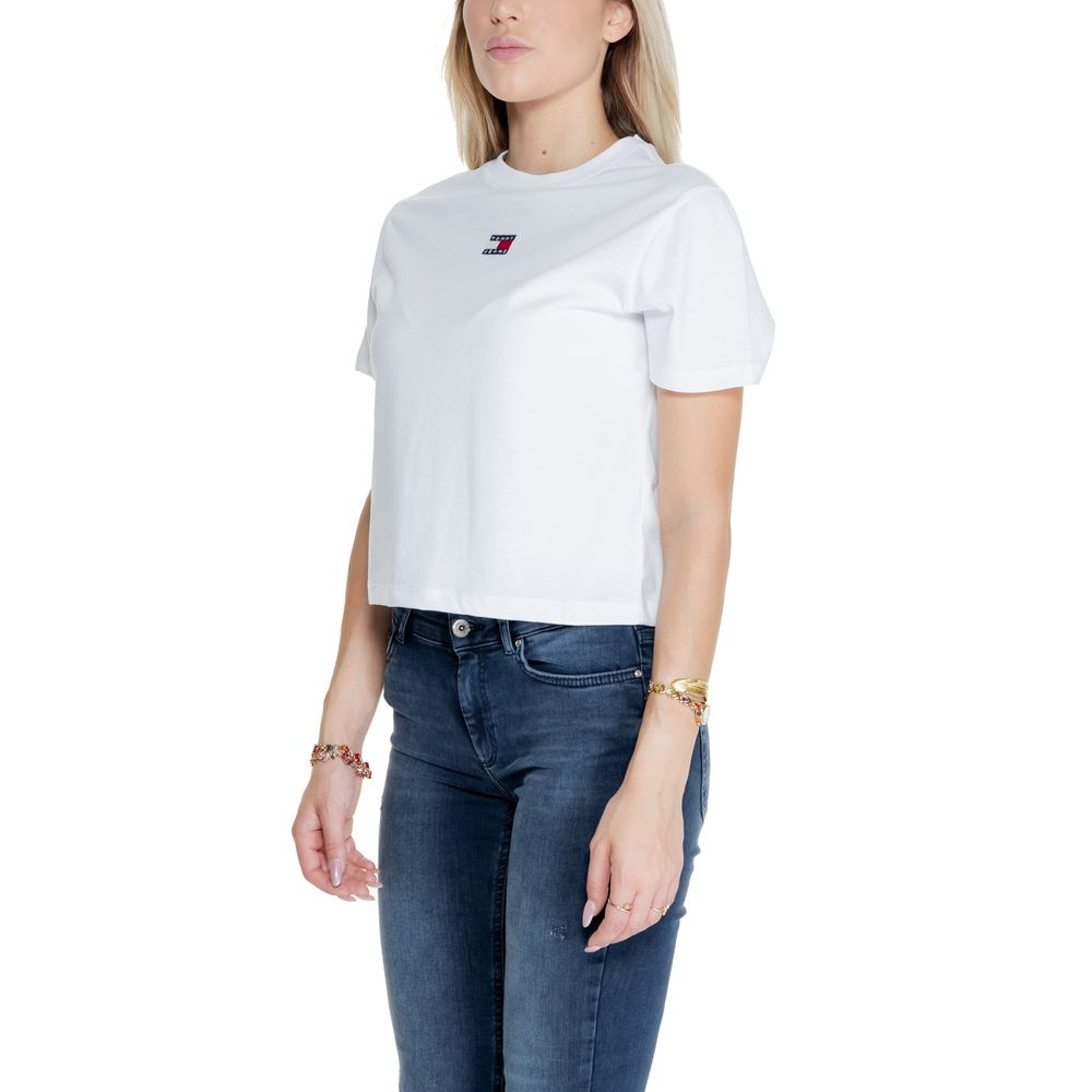 White Recycled Cotton Tops & T-Shirt