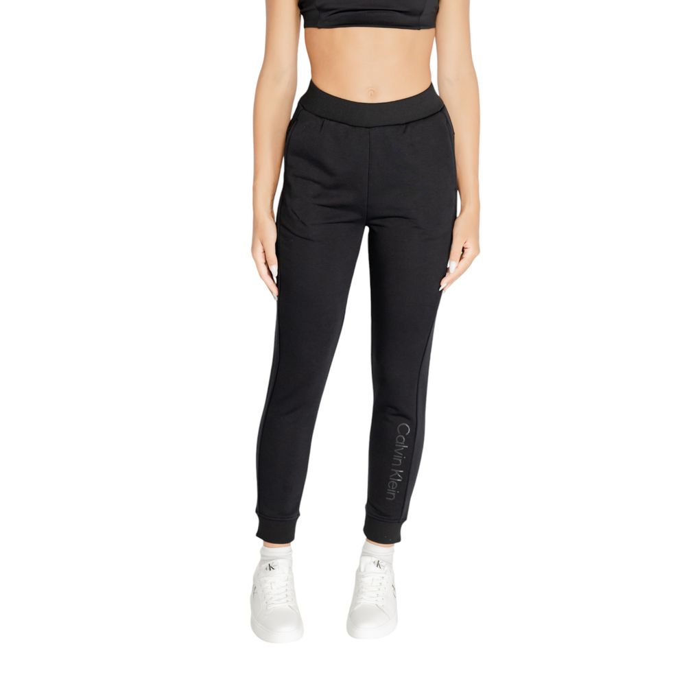 Black Recycled Polyester Jeans & Pant