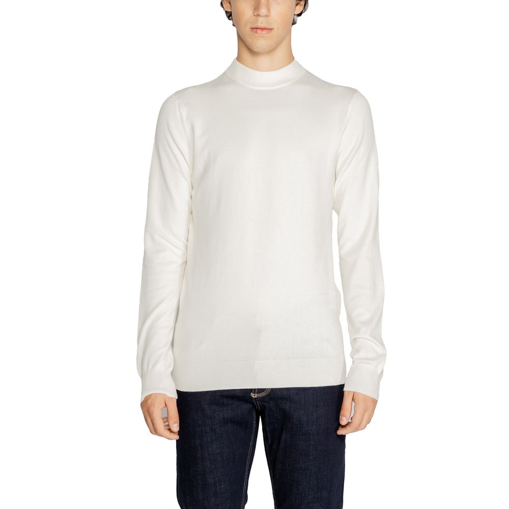 Cream Viscose T-Shirt