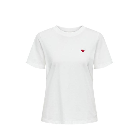 White Cotton Tops & T-Shirt