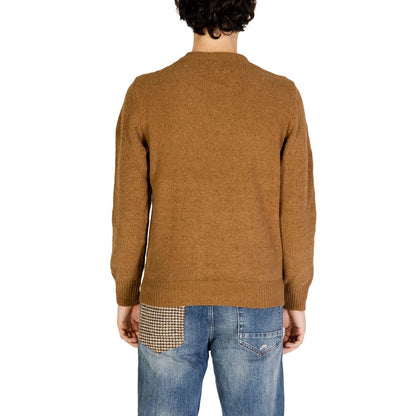 Brown Polyester Sweater