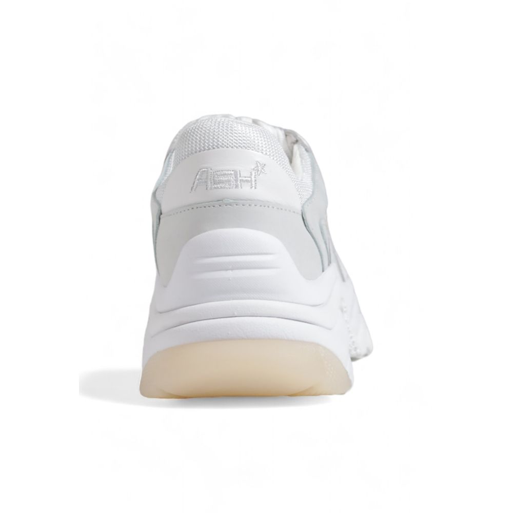 White Fabric Sneaker