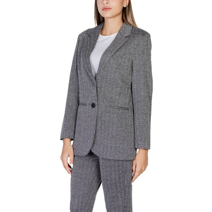 Black Polyester Suits & Blazer