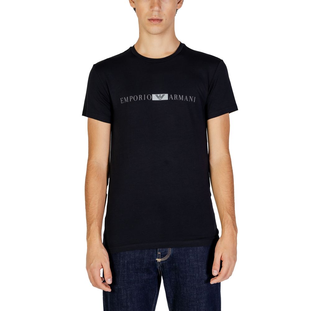 Black Cotton T-Shirt