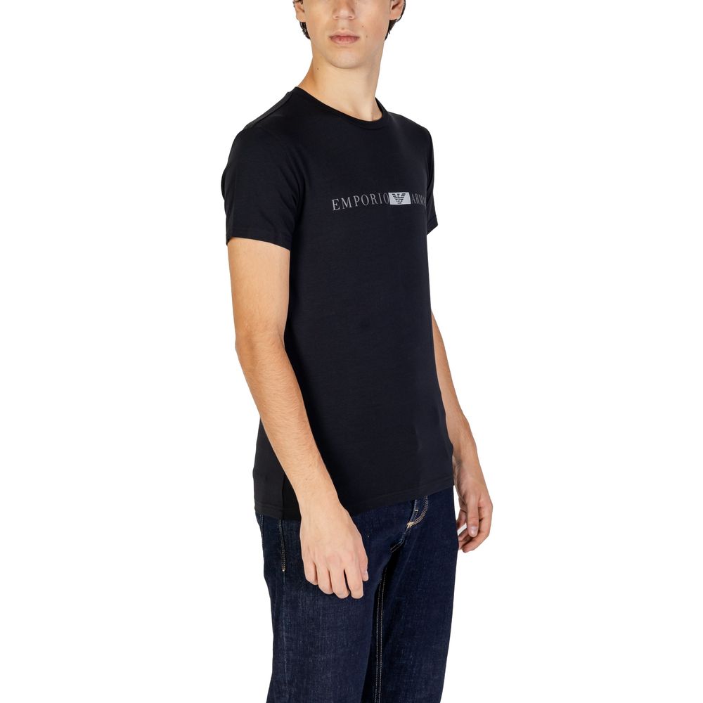 Black Cotton T-Shirt