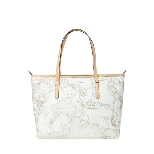 White Leather Handbag