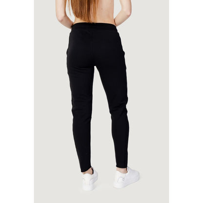 Black Cotton Jeans & Pant