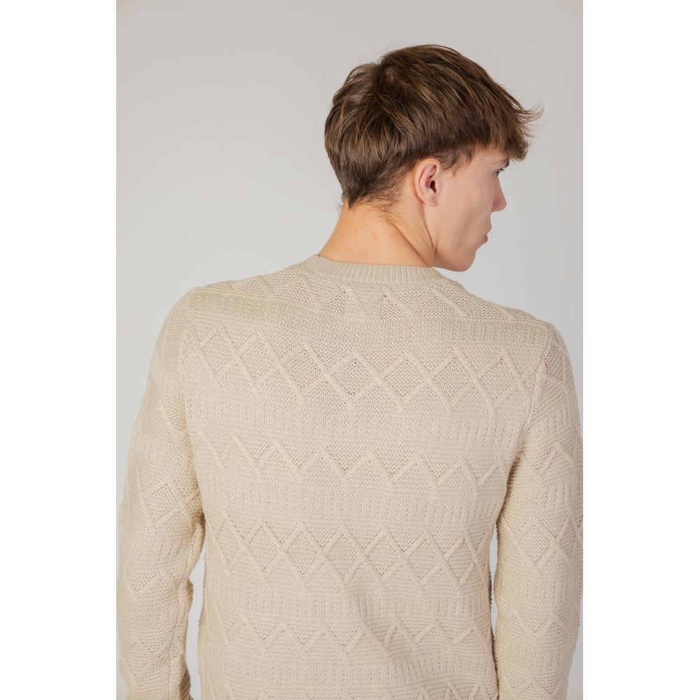 Beige Acrylic Sweater