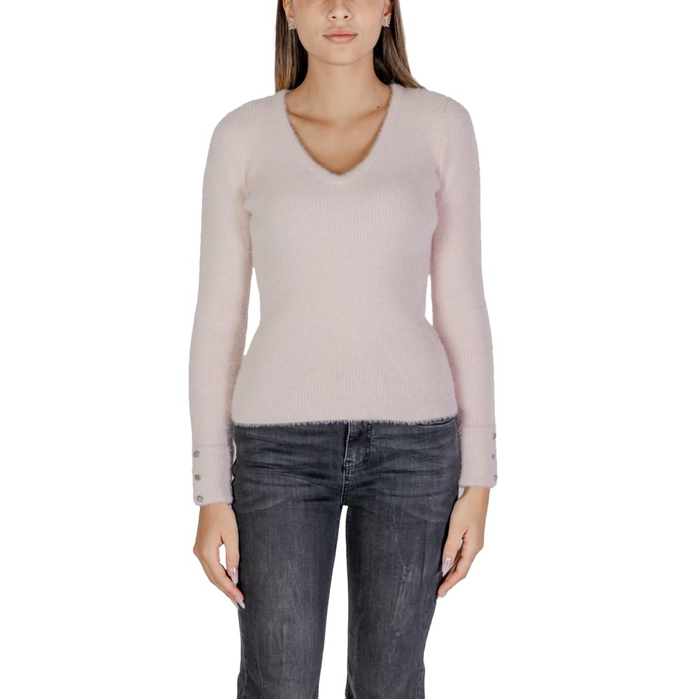 Pink Polyamide Sweater