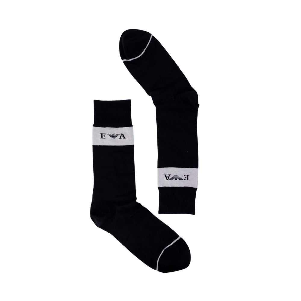 Black Cotton Sock