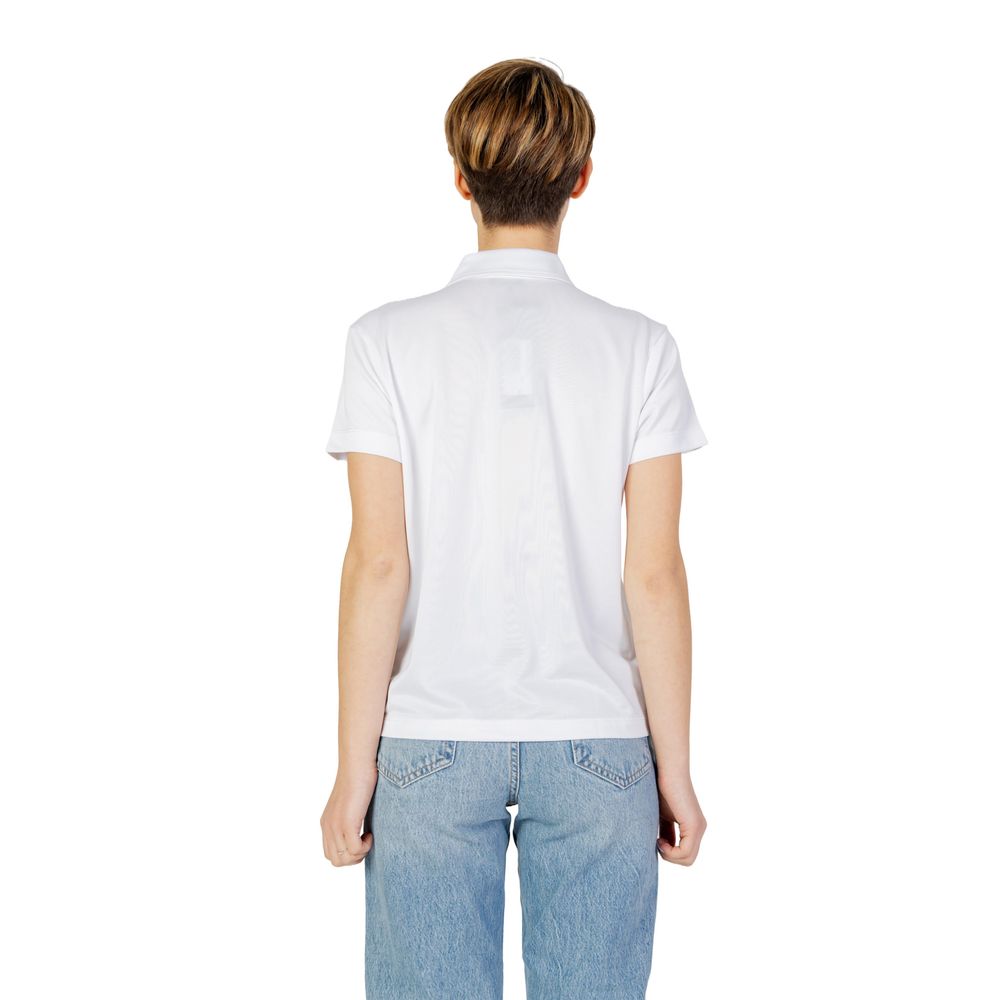 White Polyester Tops & T-Shirt