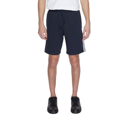 Blue Cotton Short