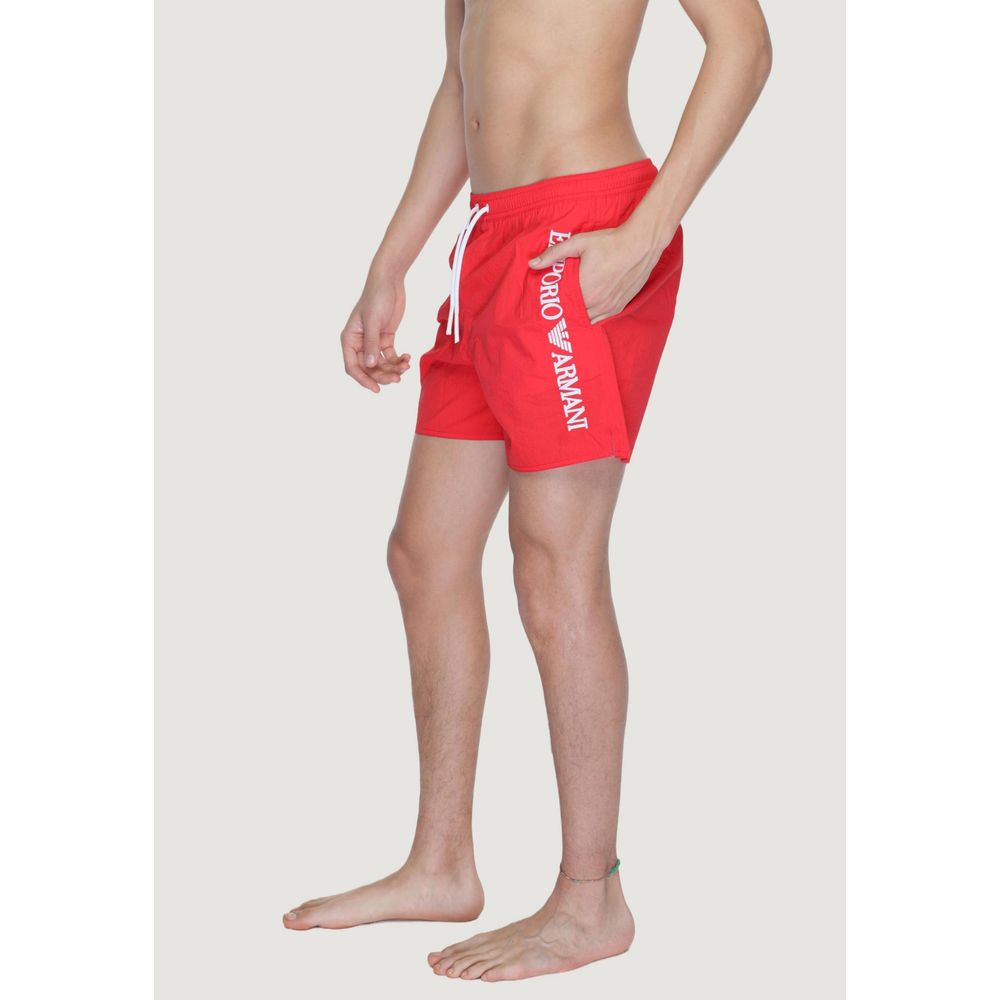 Red Polyamide Swimwear